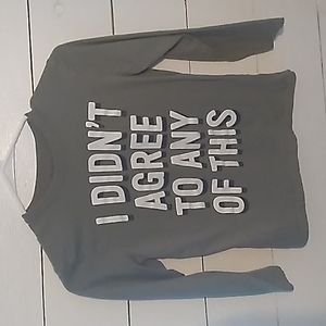 Boys long sleeve shirt size 7/8